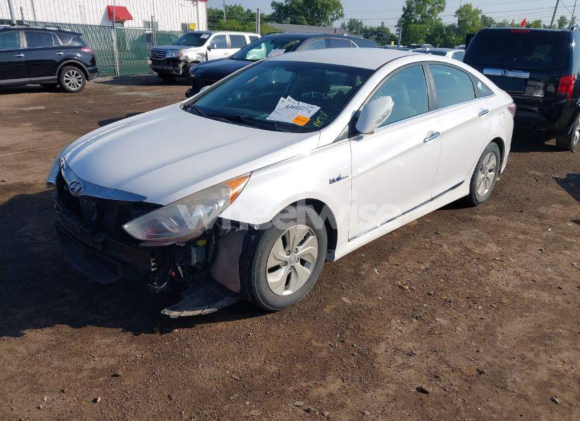 Photo 2 of 2014 Hyundai Sonata HYBRID (VIN KMHEC4A43EA117445)
