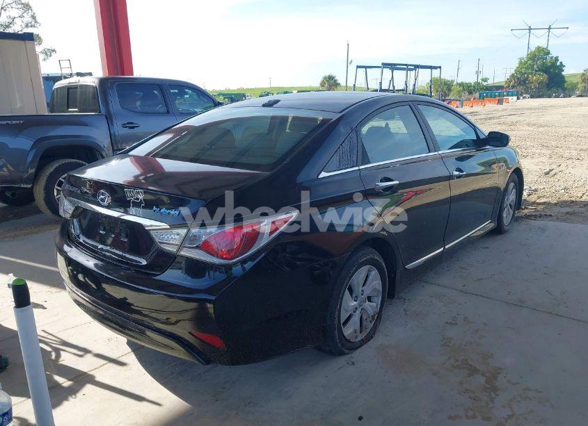 Photo 4 of 2015 Hyundai Sonata HYBRID BASE (A6) (VIN KMHEC4A43FA119455)