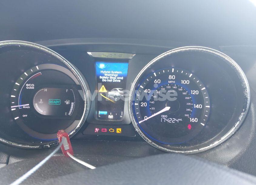 Photo 7 of 2015 Hyundai Sonata HYBRID BASE (A6) (VIN KMHEC4A43FA119455)