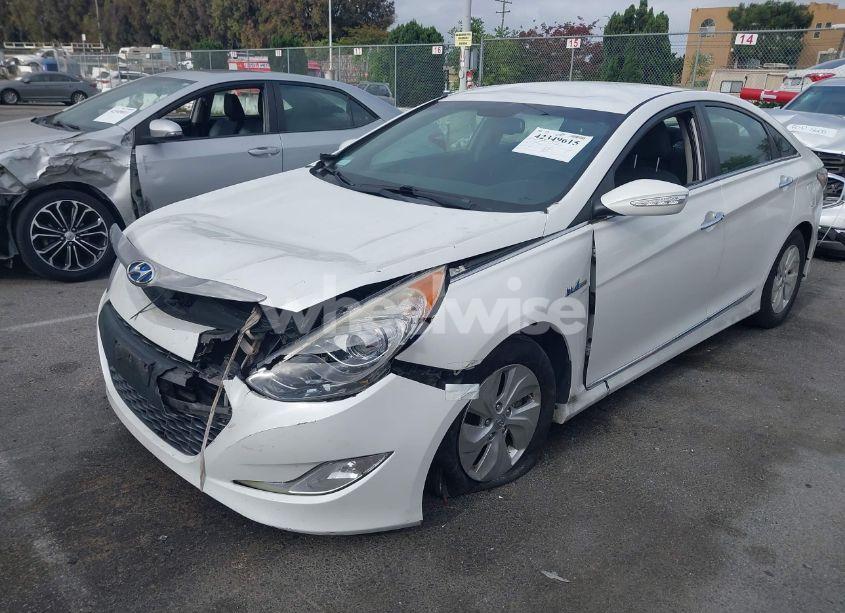 Photo 2 of 2013 Hyundai Sonata HYBRID (VIN KMHEC4A46DA096010)