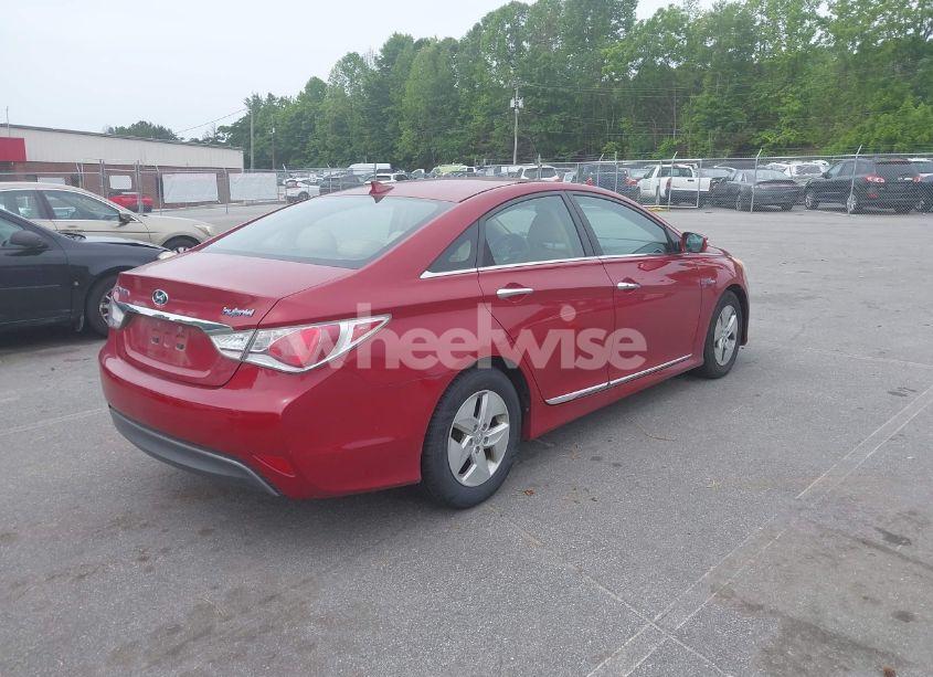 Photo 4 of 2012 Hyundai Sonata HYBRID (VIN KMHEC4A47CA060499)