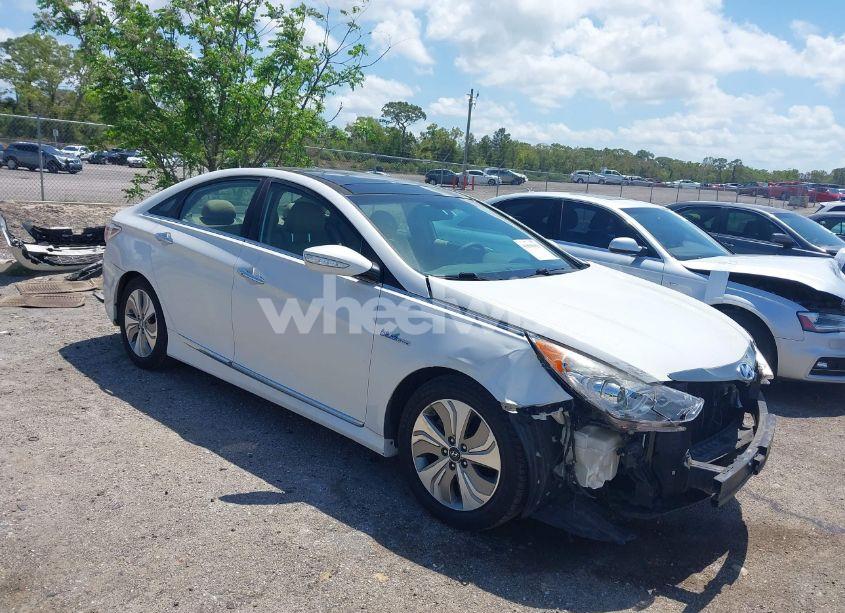 2013 Hyundai Sonata HYBRID LIMITED (VIN KMHEC4A47DA093438) main photo