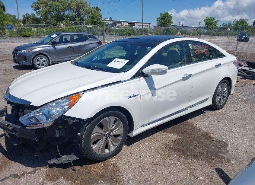 Photo 2 of 2013 Hyundai Sonata HYBRID LIMITED (VIN KMHEC4A47DA093438)
