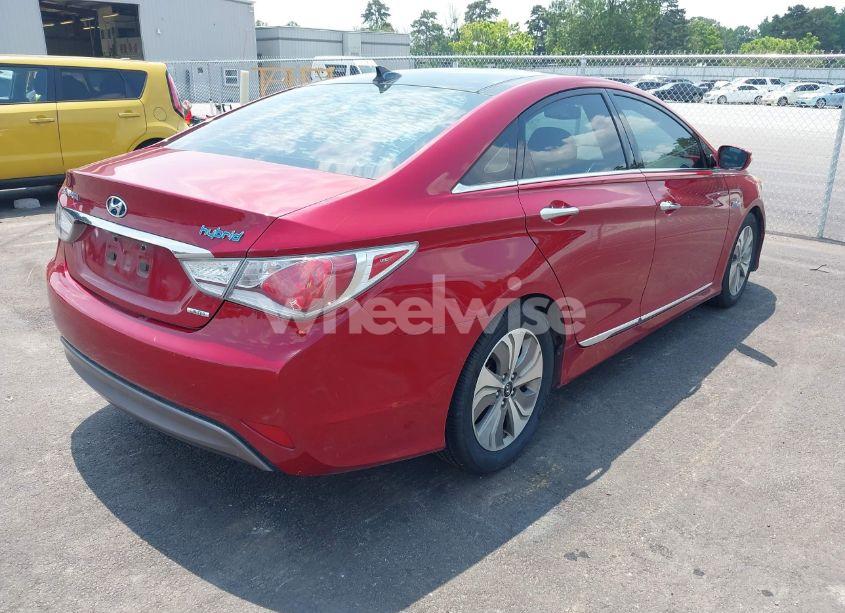 Photo 4 of 2013 Hyundai Sonata HYBRID LIMITED (VIN KMHEC4A48DA080553)