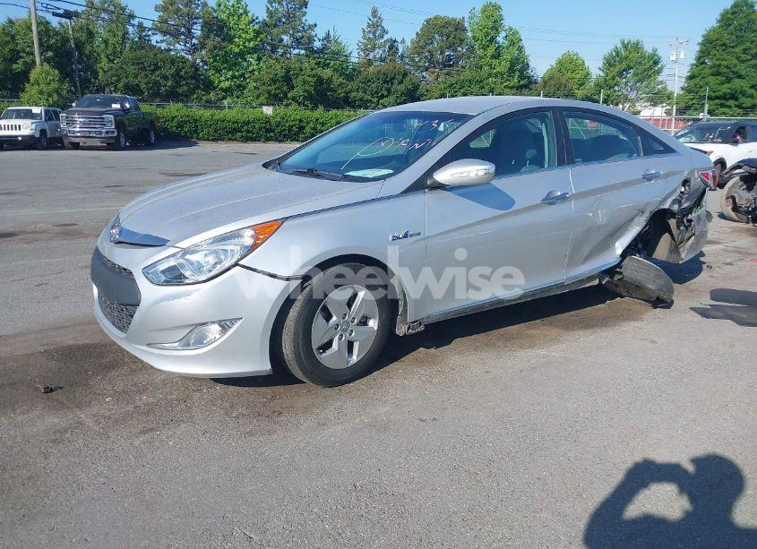 Photo 2 of 2011 Hyundai Sonata HYBRID (VIN KMHEC4A49BA001436)