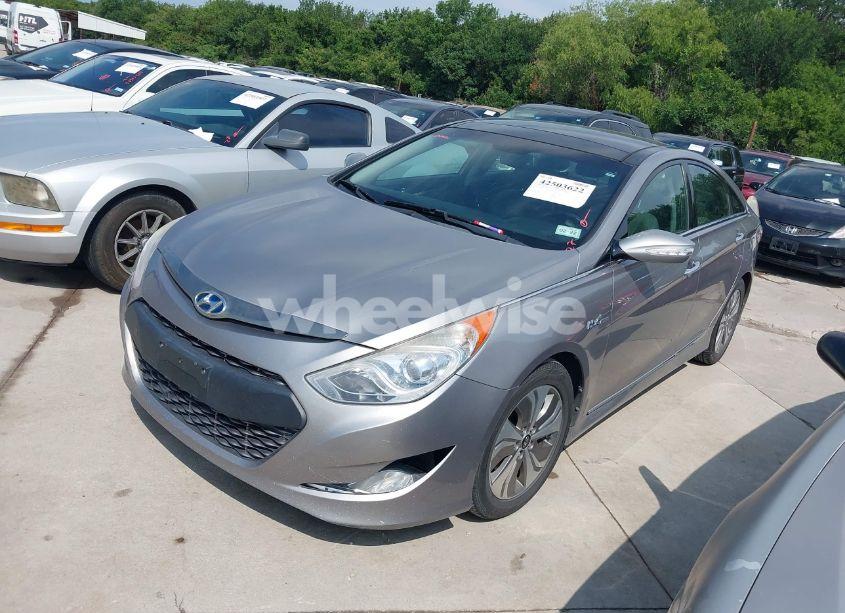 Photo 2 of 2014 Hyundai Sonata HYBRID LIMITED (VIN KMHEC4A49EA106885)