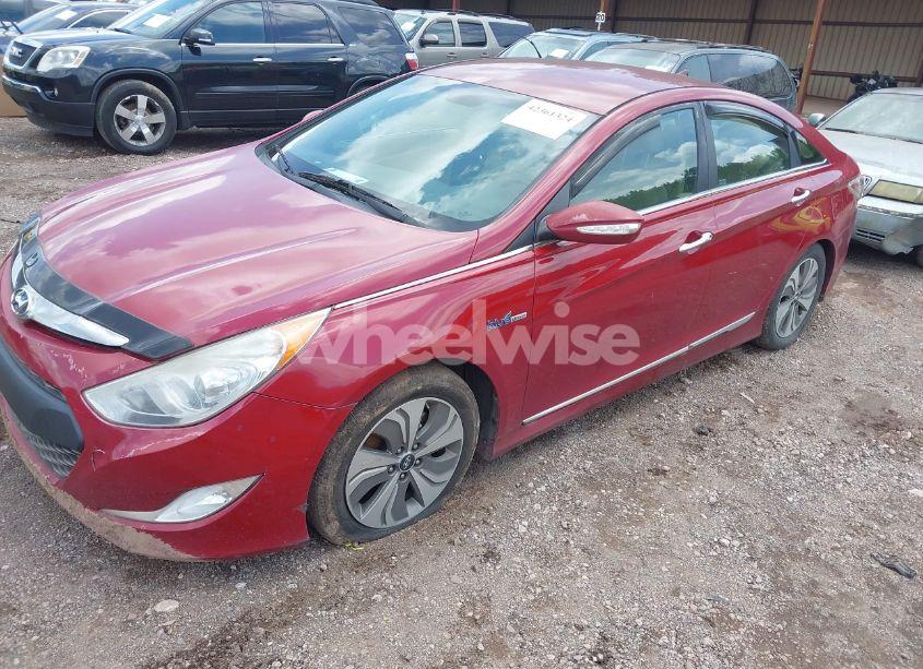 Photo 2 of 2014 Hyundai Sonata HYBRID LIMITED (VIN KMHEC4A49EA111729)