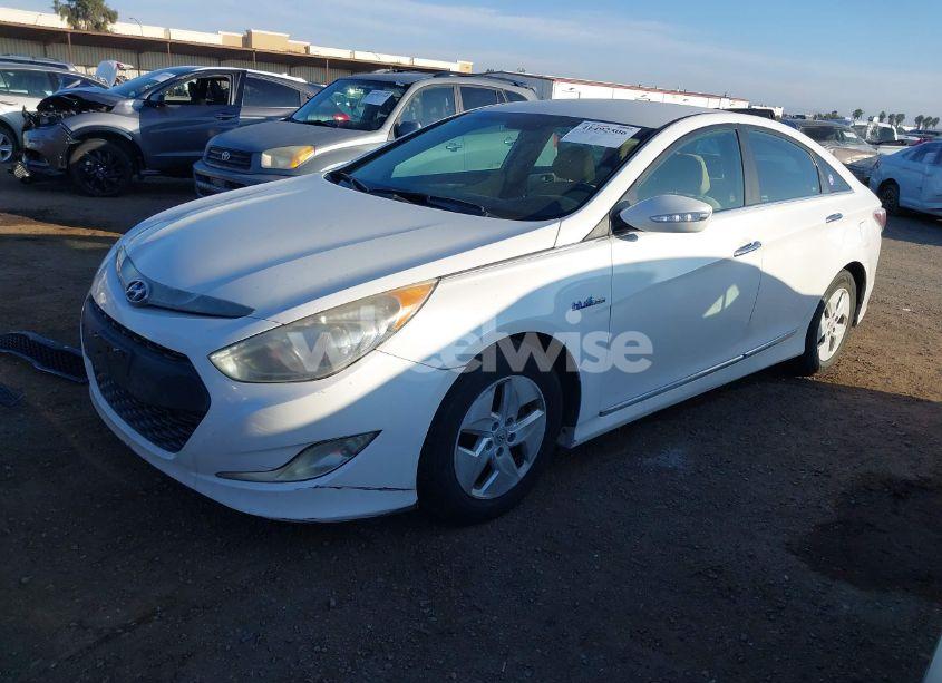 Photo 2 of 2011 Hyundai Sonata HYBRID (VIN KMHEC4A4XBA001977)