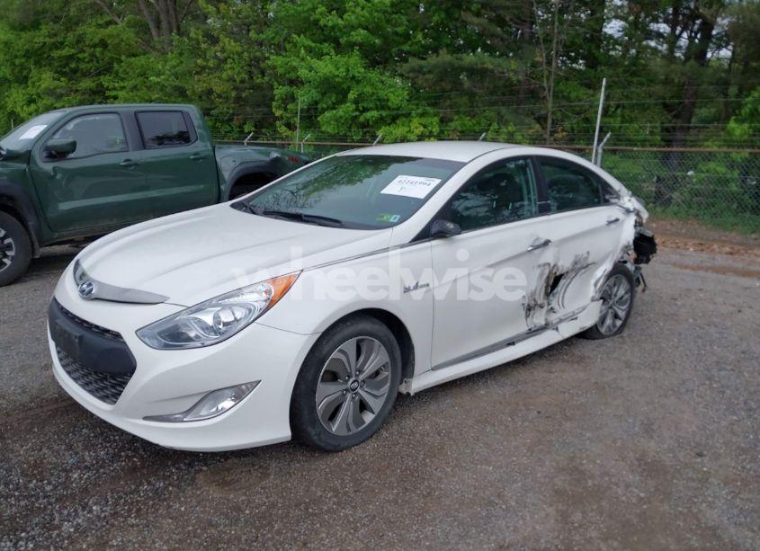 Photo 2 of 2013 Hyundai Sonata HYBRID LIMITED (VIN KMHEC4A4XDA092445)