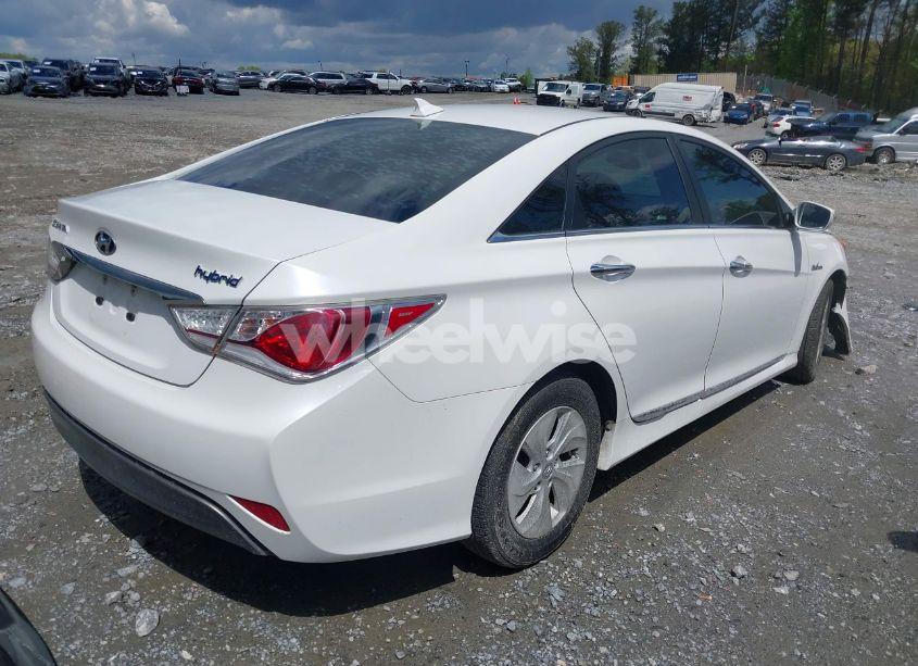 Photo 4 of 2015 Hyundai Sonata HYBRID (VIN KMHEC4A4XFA137273)