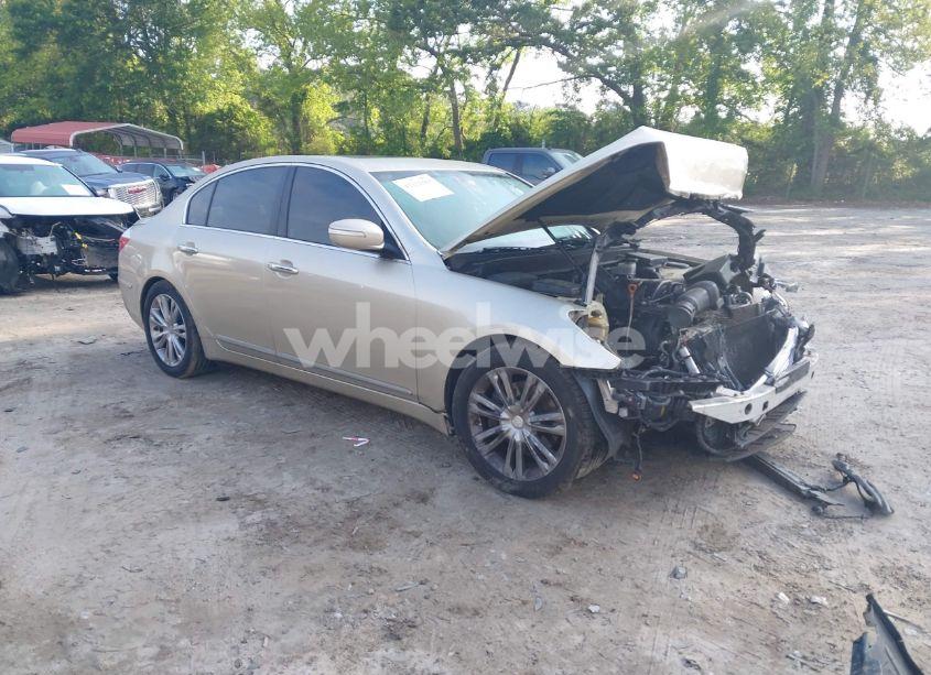 2009 Hyundai Genesis 4.6 (VIN KMHGC46F89U035122) main photo