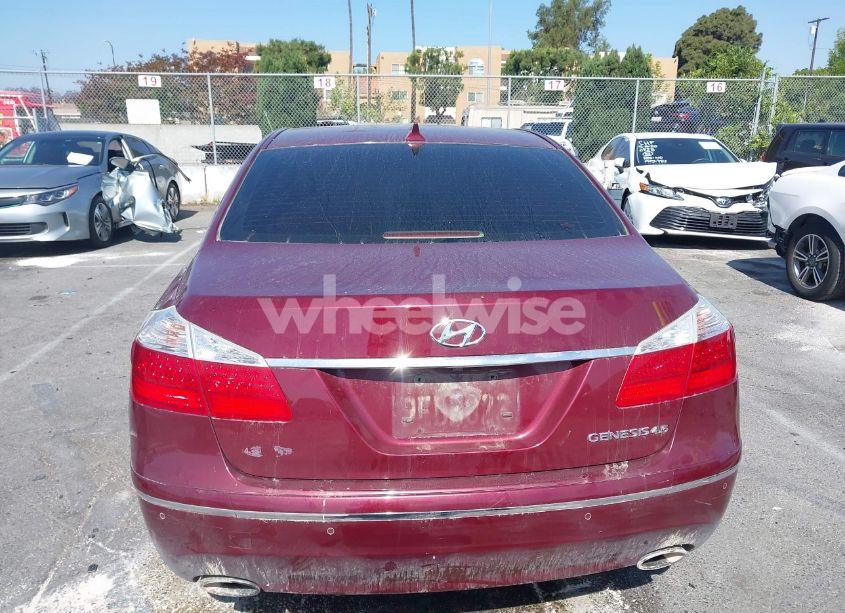 Photo 16 of 2009 Hyundai Genesis 4.6 (VIN KMHGC46FX9U032433)