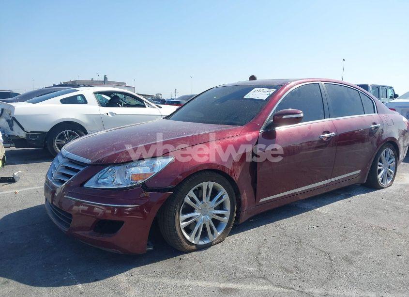 Photo 2 of 2009 Hyundai Genesis 4.6 (VIN KMHGC46FX9U032433)