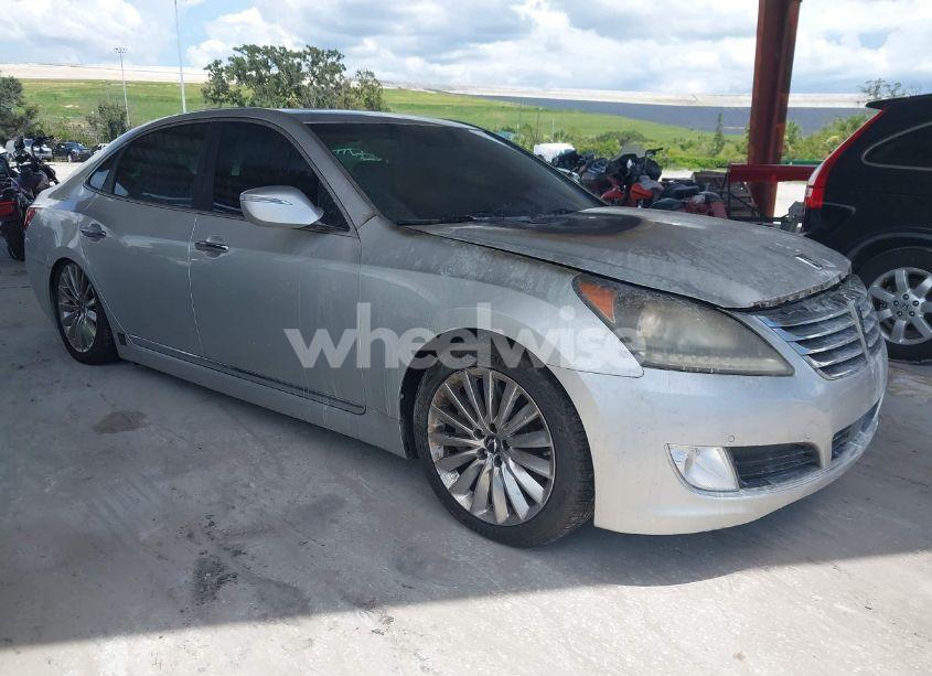 2014 Hyundai Equus SIGNATURE (VIN KMHGH4JH4EU073743) main photo
