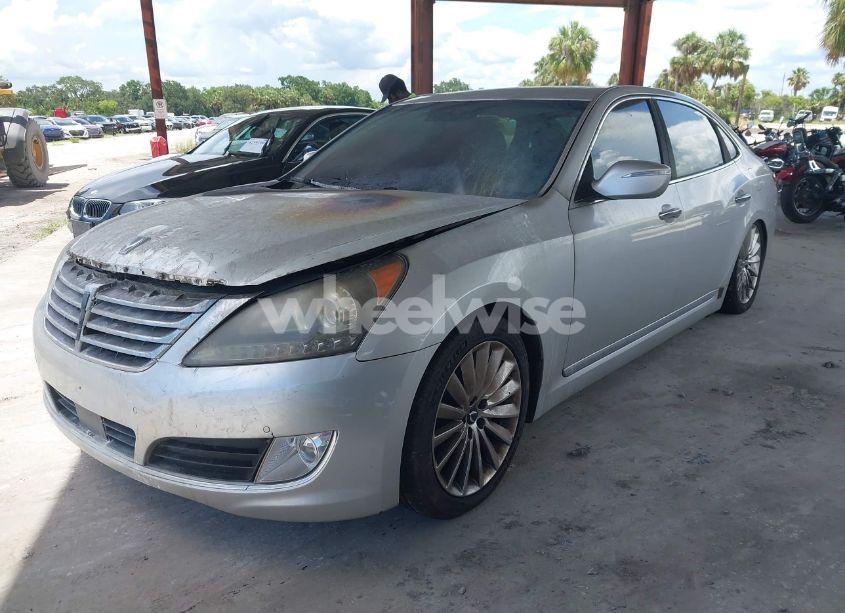 Photo 2 of 2014 Hyundai Equus SIGNATURE (VIN KMHGH4JH4EU073743)