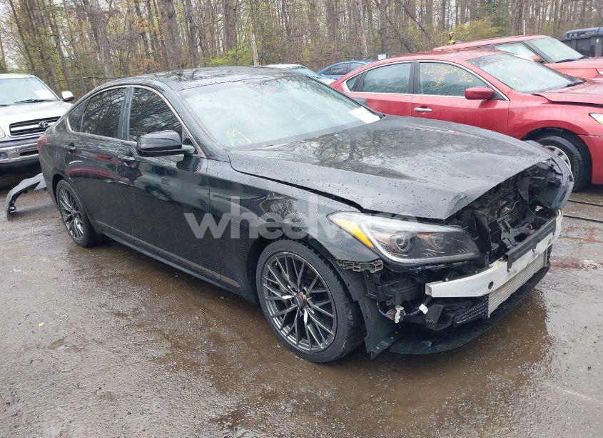 2018 Genesis G80 3.3T SPORT (VIN KMHGN4JB2JU228949) main photo
