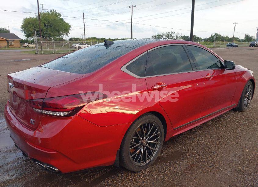 Photo 4 of 2019 Genesis G80 3.3T SPORT (VIN KMHGN4JB5KU299645)