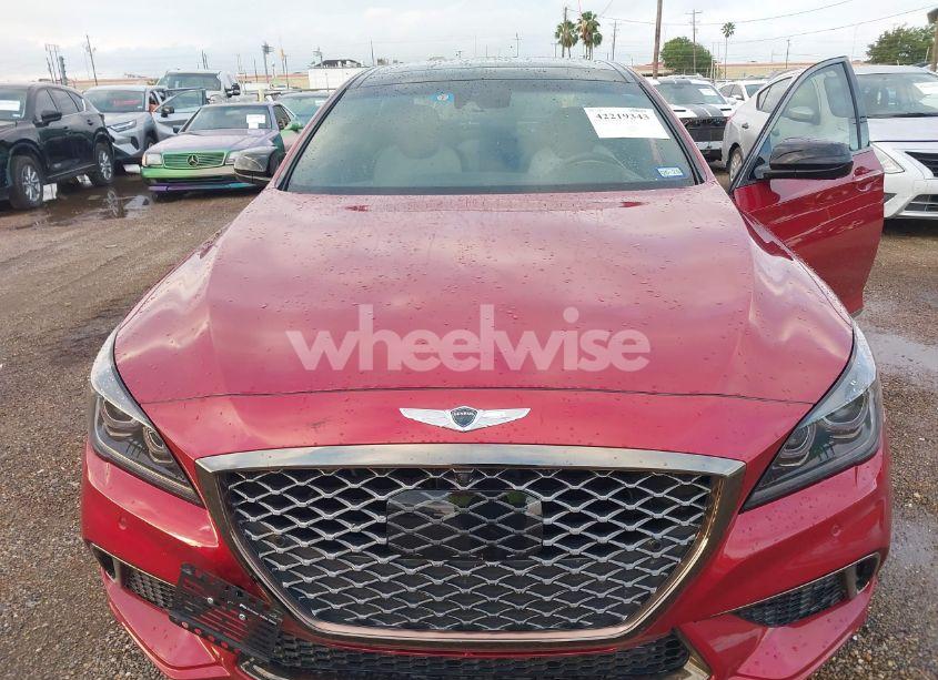 Photo 6 of 2019 Genesis G80 3.3T SPORT (VIN KMHGN4JB5KU299645)