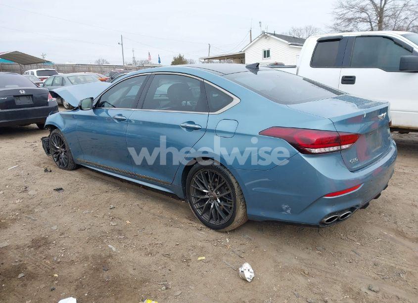 Photo 3 of 2018 Genesis G80 3.3T SPORT (VIN KMHGN4JB6JU222877)