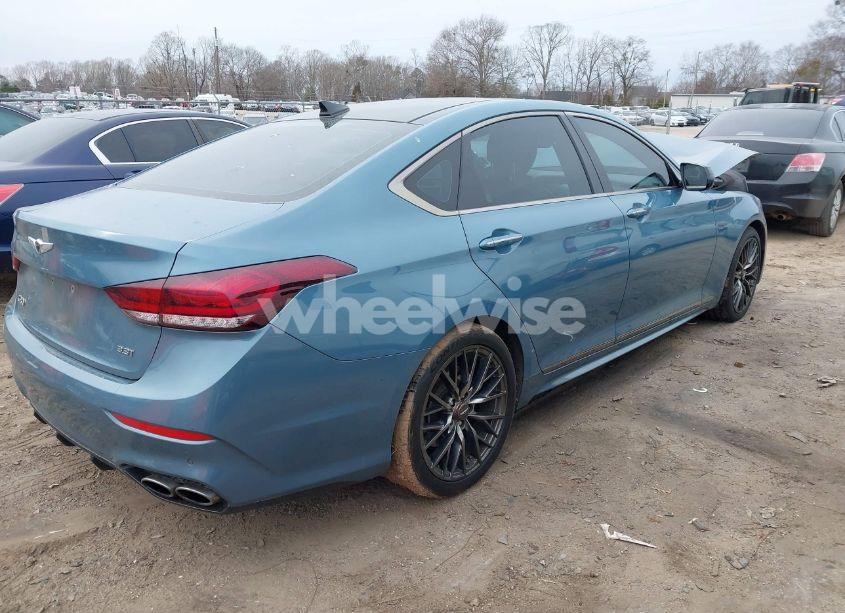 Photo 4 of 2018 Genesis G80 3.3T SPORT (VIN KMHGN4JB6JU222877)