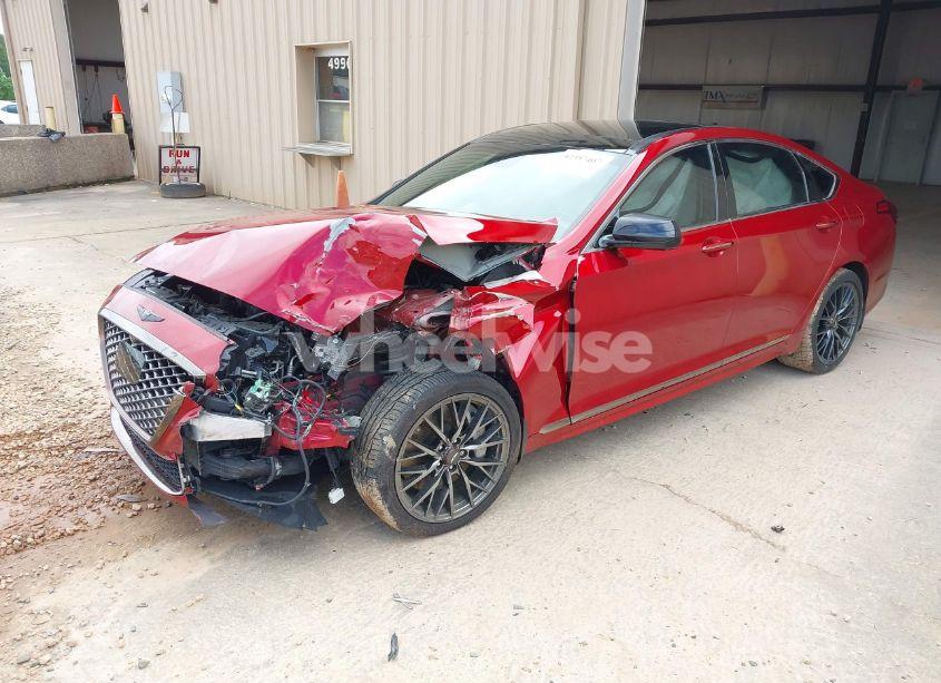 Photo 2 of 2018 Genesis G80 3.3T SPORT (VIN KMHGN4JB7JU279816)