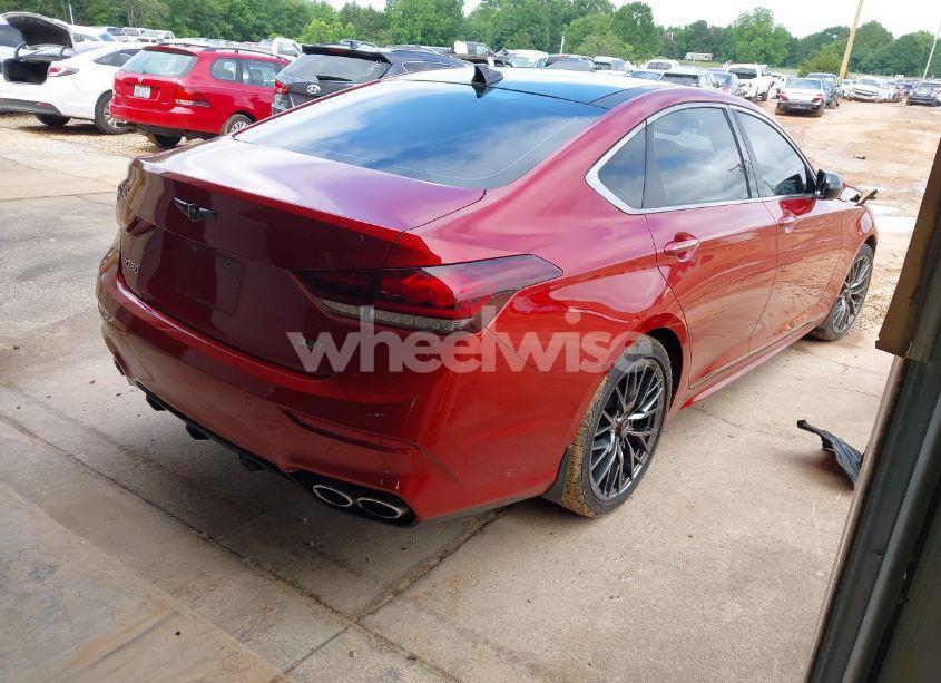 Photo 4 of 2018 Genesis G80 3.3T SPORT (VIN KMHGN4JB7JU279816)