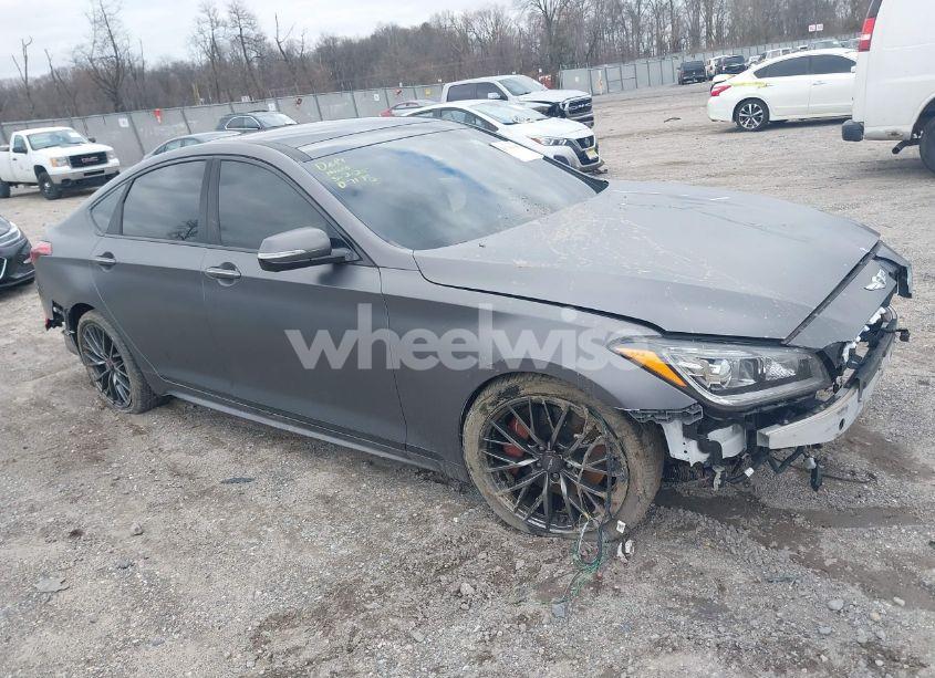 2019 Genesis G80 3.8 (VIN KMHGN4JE0KU292418) main photo