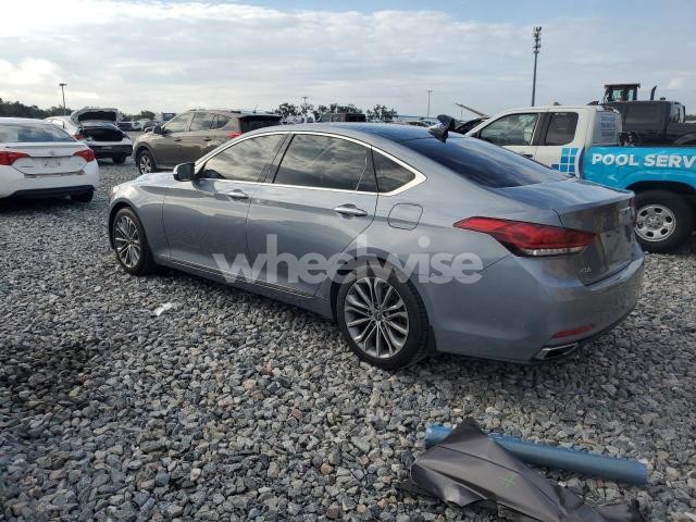 Photo 5 of 2017 GENESIS G80 BASE N/A (VIN KMHGN4JE1HU172085)