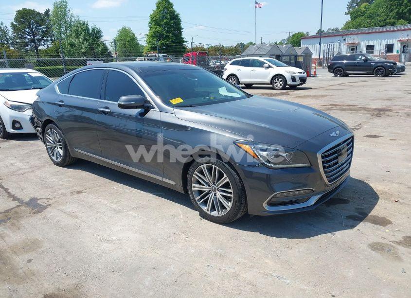 2018 Genesis G80 3.8 (VIN KMHGN4JE1JU253478) main photo