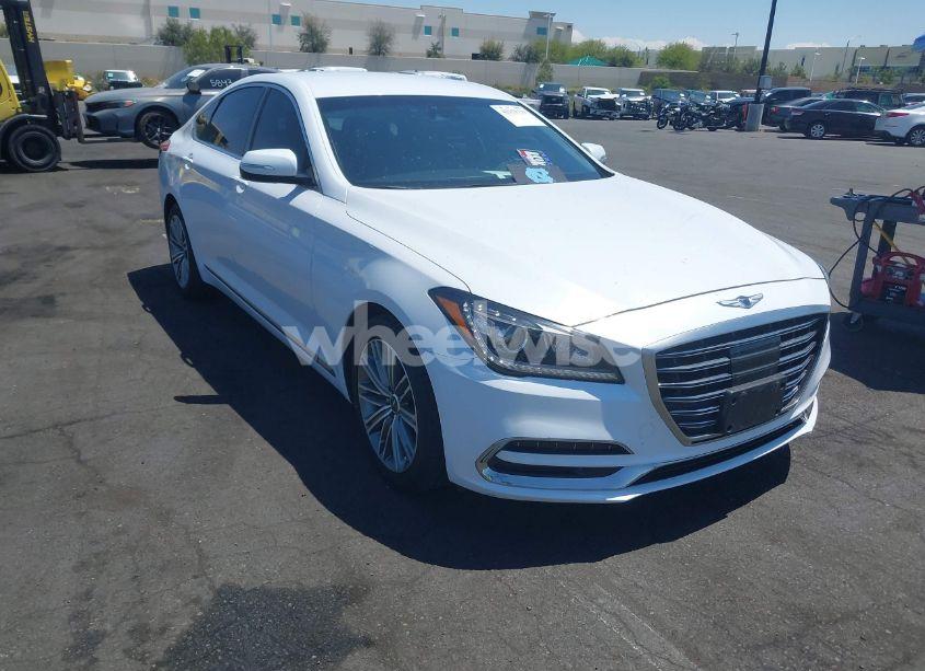 2018 Genesis G80 3.8 (VIN KMHGN4JE2JU238858) main photo