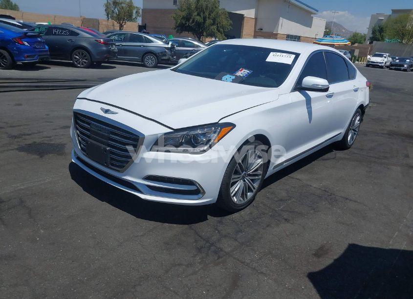 Photo 2 of 2018 Genesis G80 3.8 (VIN KMHGN4JE2JU238858)