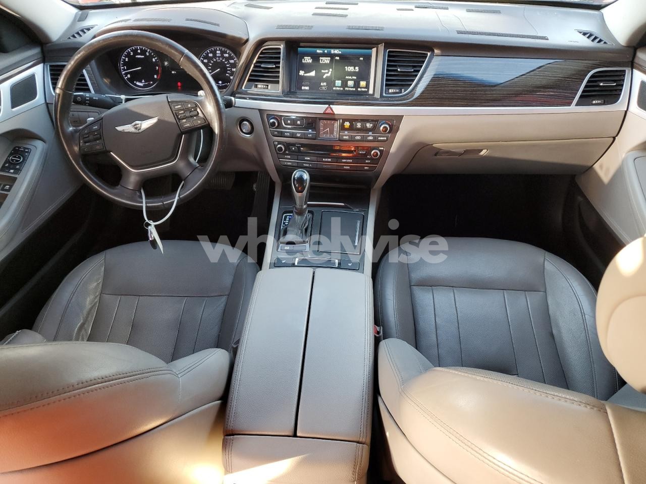 Photo 8 of 2015 HYUNDAI GENESIS 3.8L (VIN KMHGN4JE3FU039759)