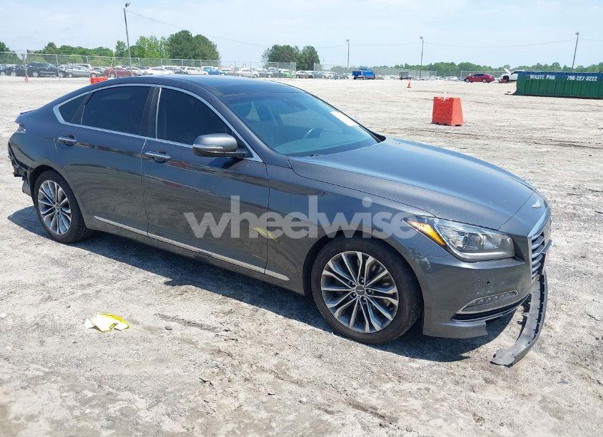 2017 Genesis G80 3.8 (VIN KMHGN4JE3HU205815) main photo