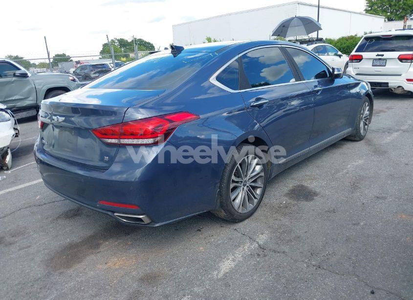 Photo 4 of 2015 Hyundai Genesis 3.8 (VIN KMHGN4JE5FU102618)
