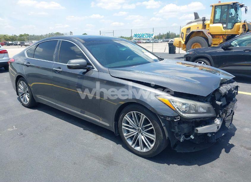 2018 Genesis G80 3.8 (VIN KMHGN4JE6JU269143) main photo
