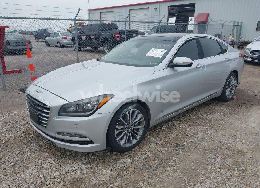 Photo 2 of 2017 Genesis G80 3.8 (VIN KMHGN4JE7HU178165)