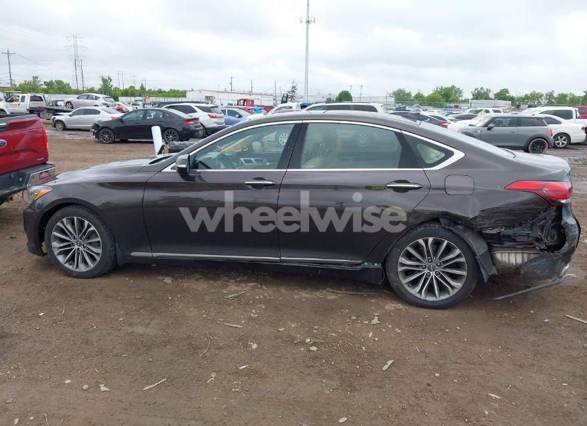 Photo 14 of 2016 Hyundai Genesis 3.8 (VIN KMHGN4JE9GU112683)