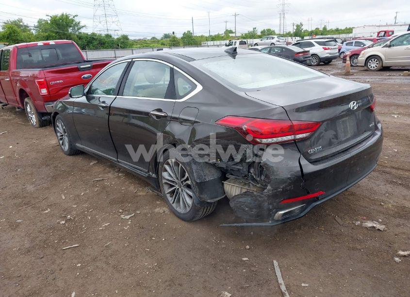 Photo 3 of 2016 Hyundai Genesis 3.8 (VIN KMHGN4JE9GU112683)