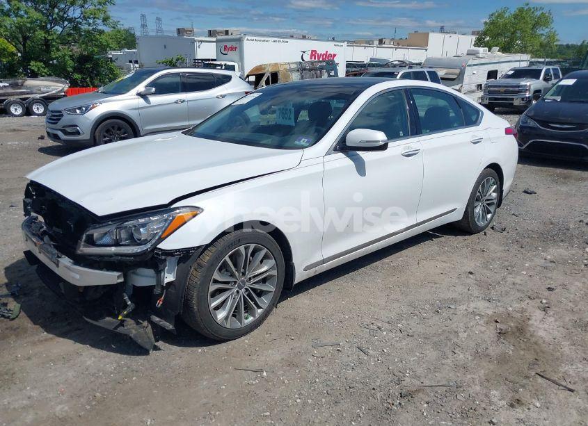 Photo 2 of 2017 Genesis G80 3.8 (VIN KMHGN4JE9HU212106)