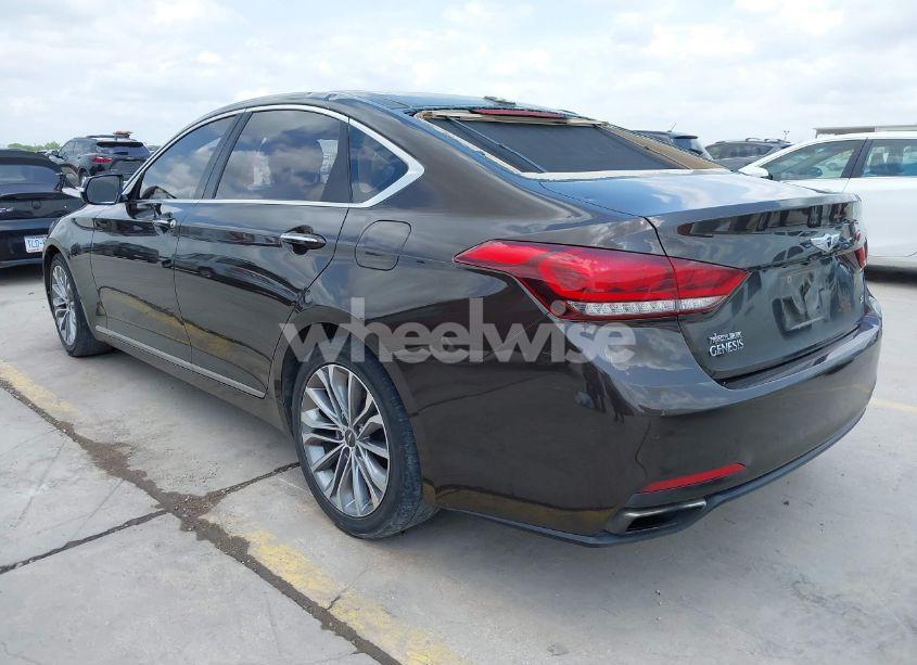 Photo 3 of 2015 Hyundai Genesis 3.8 (VIN KMHGN4JEXFU041878)