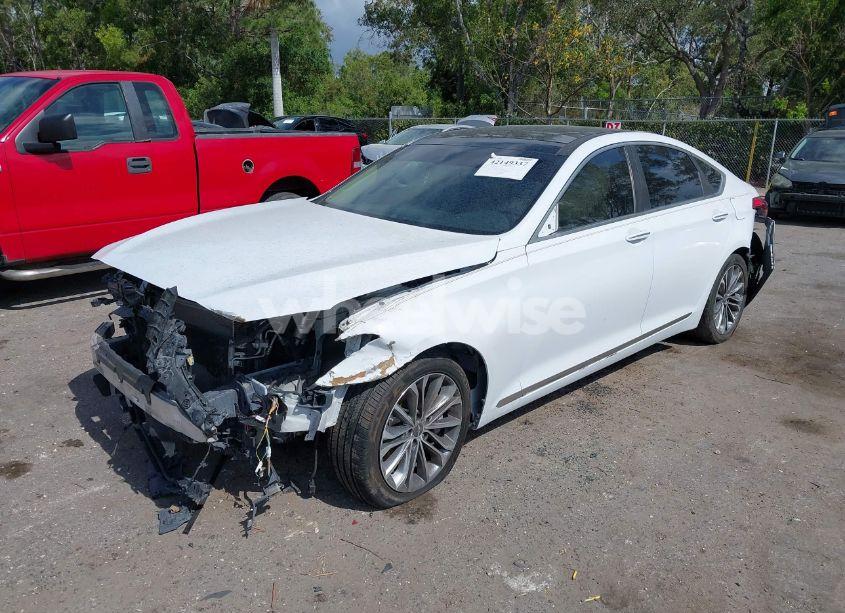 Photo 2 of 2015 Hyundai Genesis 3.8 (VIN KMHGN4JEXFU052363)