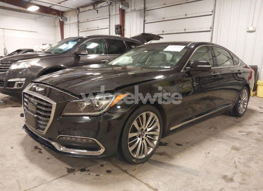 Photo 2 of 2018 Genesis G80 5.0 ULTIMATE (VIN KMHGN4JF2JU265826)