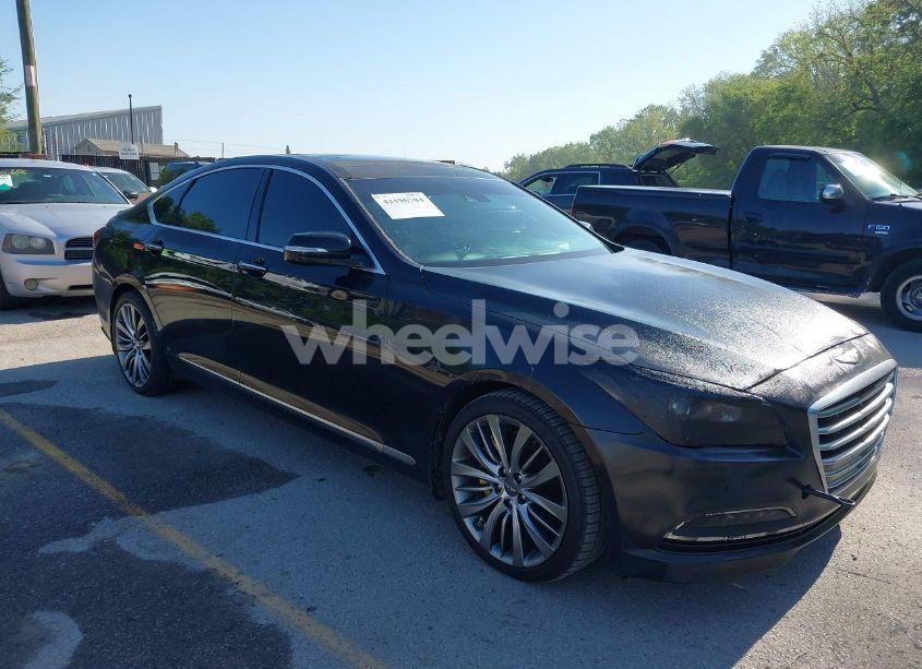 2015 Hyundai Genesis 5.0 (VIN KMHGN4JF3FU085410) main photo