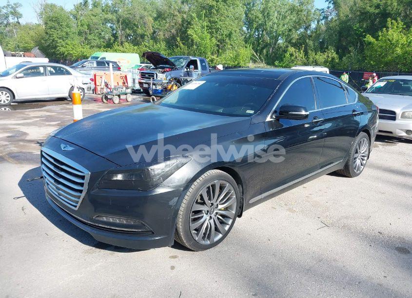 Photo 2 of 2015 Hyundai Genesis 5.0 (VIN KMHGN4JF3FU085410)