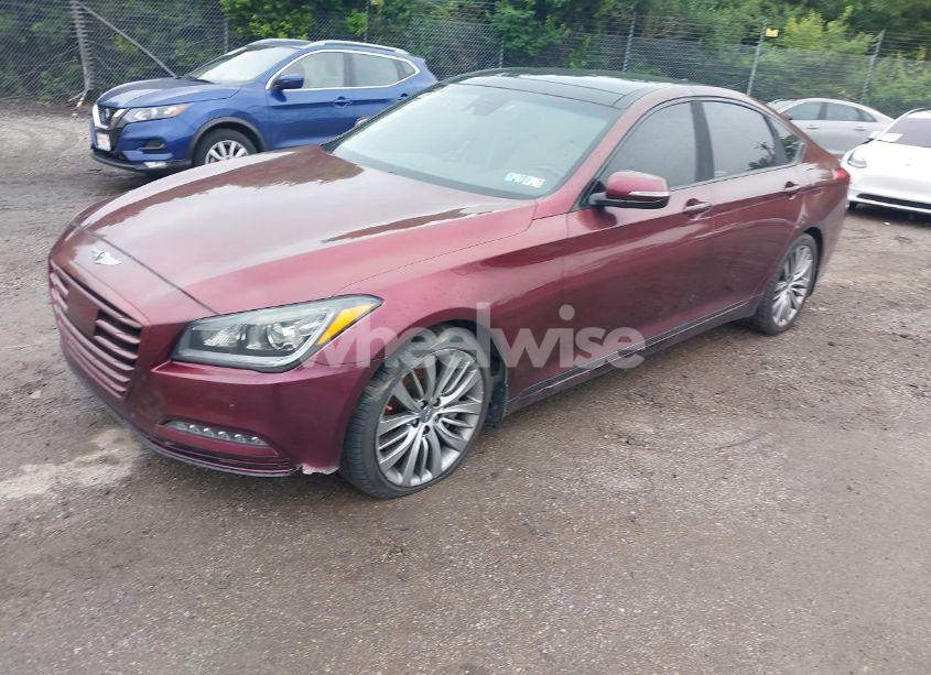 Photo 2 of 2015 Hyundai Genesis 5.0 (VIN KMHGN4JF4FU080474)