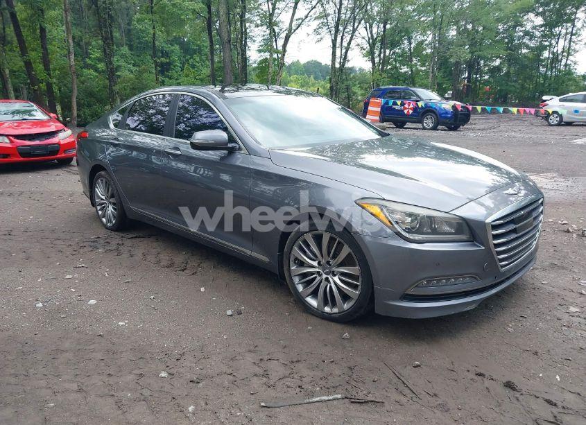 2015 Hyundai Genesis 5.0 (VIN KMHGN4JF9FU085203) main photo