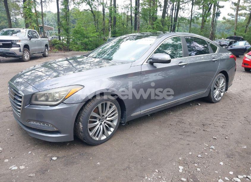 Photo 2 of 2015 Hyundai Genesis 5.0 (VIN KMHGN4JF9FU085203)