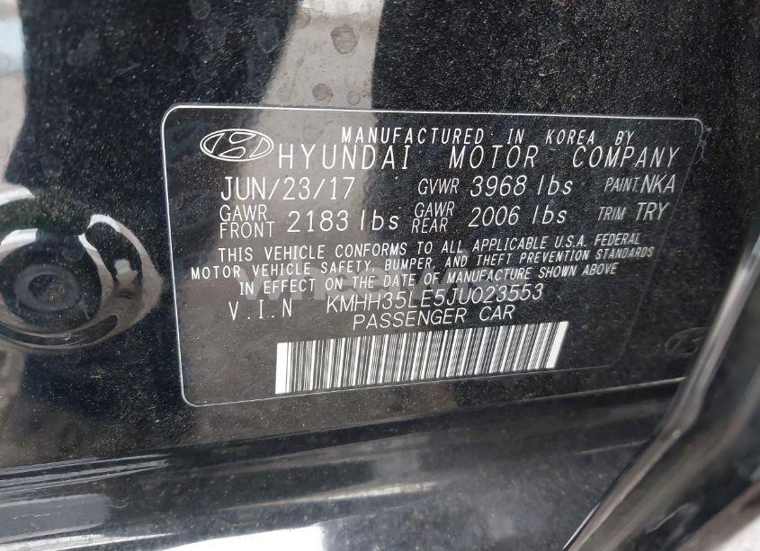 Photo 9 of 2018 Hyundai Elantra GT (VIN KMHH35LE5JU023553)