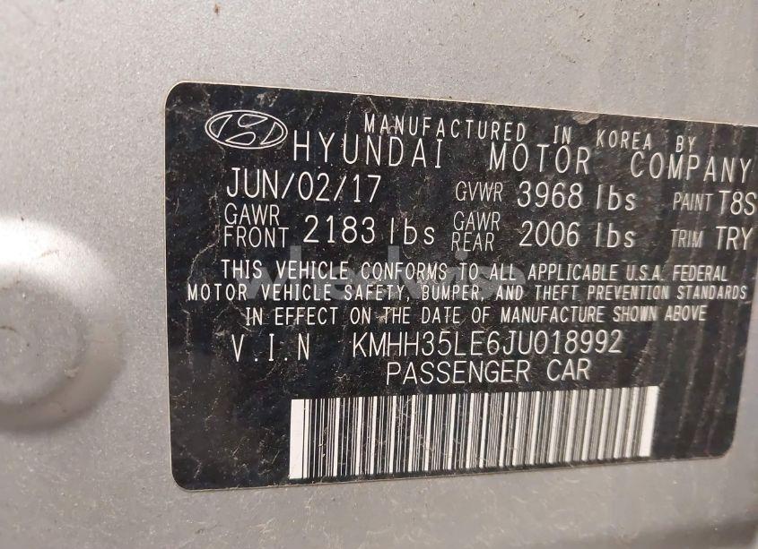 Photo 9 of 2018 Hyundai Elantra GT (VIN KMHH35LE6JU018992)