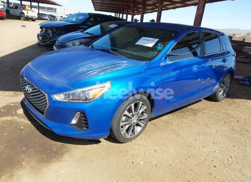 Photo 2 of 2018 Hyundai Elantra GT (VIN KMHH35LE7JU012098)